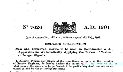 vroeg patent